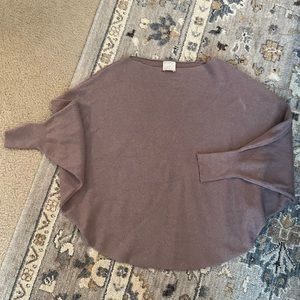 Mauve batwing sweater